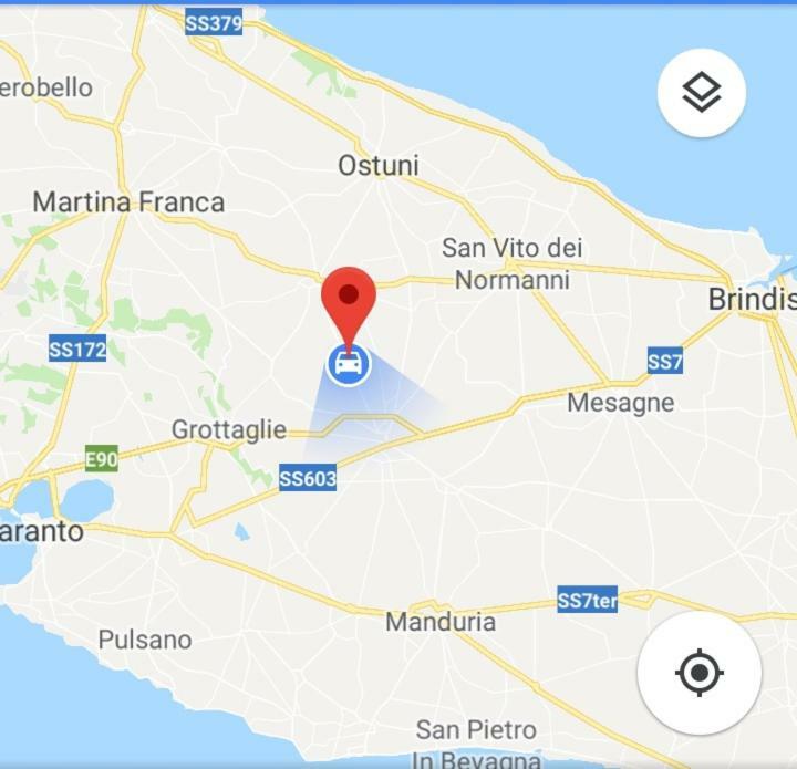 Apartament Masseria Cervellera Ceglie Messapica Zewnętrze zdjęcie